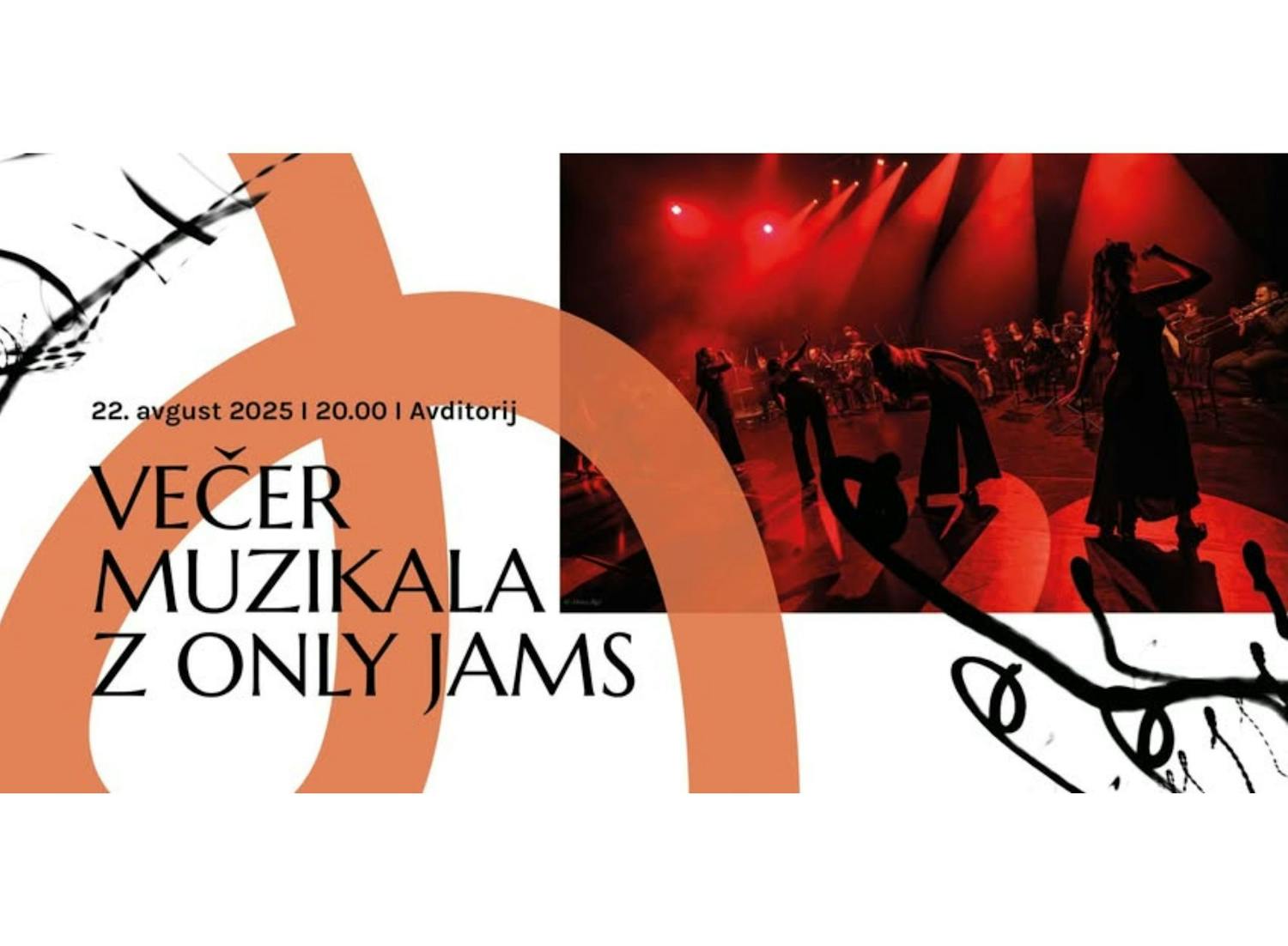 Večer muzikala z only jams